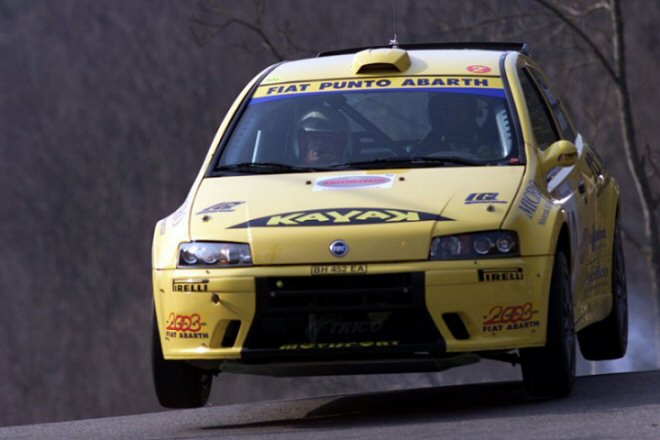 Punto Rally Abarth - courtesy of Fiat publicity