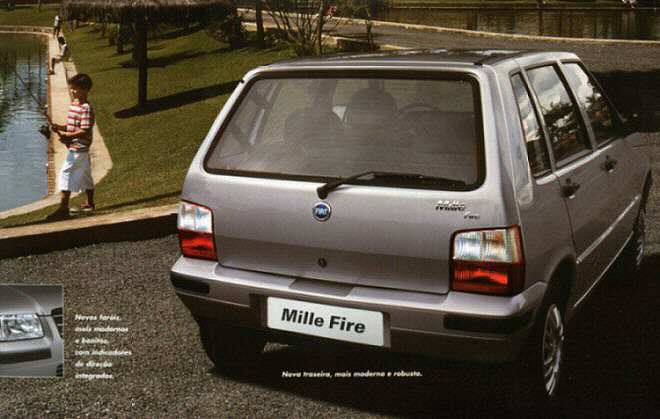 Rear of Uno Mk3 shows more familiar Uno lines