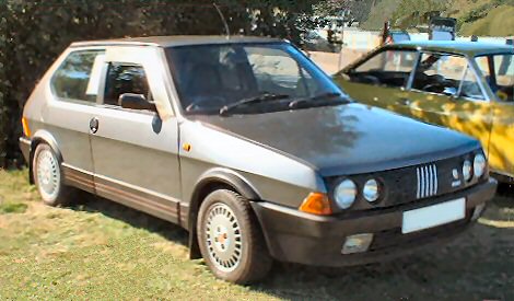 Series 2 Strada Abarth 130TC - as imported to UK - colours red, black or this metalic gun metal grey 